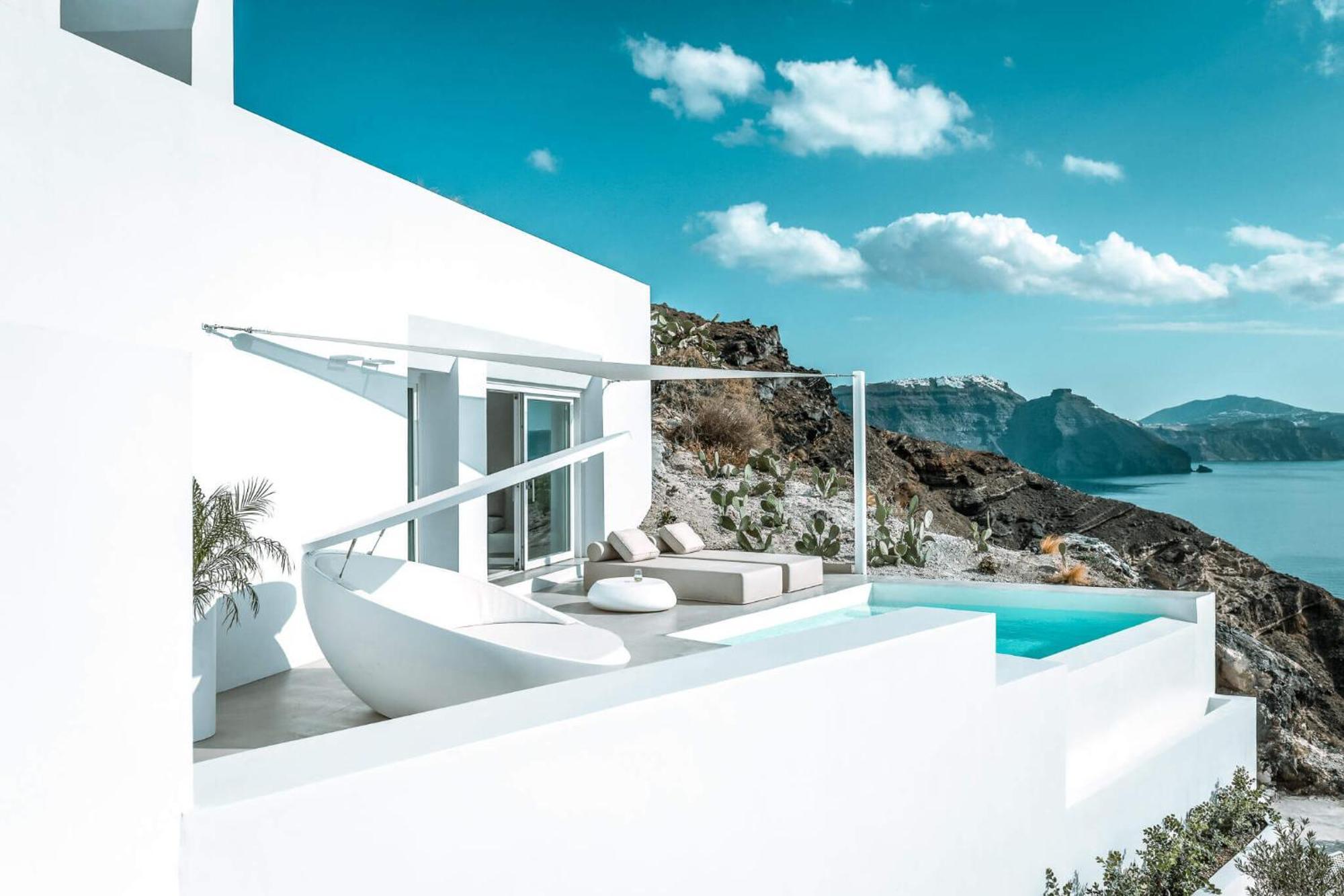 The Saint Hotel Oia  Exterior photo